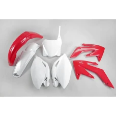 UFO КОМПЛЕКТ ПЛАСТІКОВ HONDA CRF 250R '08-09, КОЛІР OEM '09 (CZERWONY/BIALY)