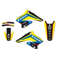 BLACKBIRD КОМПЛЕКТ НАЛІПОК (OKLEIN) SUZUKI RMZ 250 '04-'06 DREAM 4 КОЛІР NIEBIESKI/ZOLTY/CZARNY