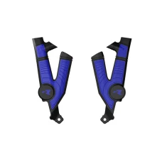 RACETECH (RTECH) 2025/12 КРИШКИ РАМИ (КОМПЛЕКТ) BI-MATERIAL СУПЕР GRIP TALARIA STING MX4 / MX5 / TL4000 / TL5500 '23-'25 КОЛІР ЧОРНИЙ / СИНІЙ