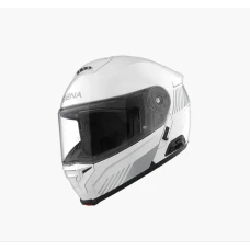 SENA 2026/07 ШОЛОМ SPECTER SZCZEKOWY / ВІДКРИТИЙ FLIP-UP FIBERGLASS Z INTERKOMEM MESH 3.0 DO 2000M І SYSTEMEM AUDIO HARMAN KARDON РОЗМІР M КОЛІР БІЛИЙ ( ECE R22.06 P/J DUAL HOMOLOGATION ) ( PINLOCK W КОМПЛЕКТІ )