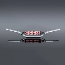 RENTHAL КЕРМО 7/8 ЦІЛИЙ (22MM) MX РУЧКИ BLACK VINTAGE DESERT PADDED КОЛІР СРІБНИЙ Z GABKA