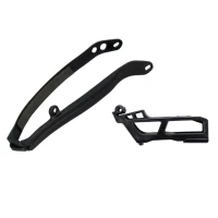 UFO 2023/08 КОМПЛЕКТ КРІПЛЕННЯ + НАПРАВЛЯЮЧА ЛАНЦЮГА YAMAHA YZF 450 '23-, КОЛІР ЧОРНИЙ