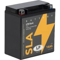 АКУМУЛЯТОР МОТОЦИКЛЕТНИЙ LANDPORT YTX16-4