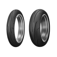 ШИНА DUNLOP 70/90-17 SPORTMAX Q-LITE 38S TL ПЕРЕДНЯ/ЗАДНЯ DOT 35-50/2022