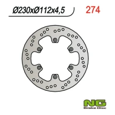 NG ДИСК ТОРМОЗНИЙ ПЕРІД APRILIA RX 50, YAMAHA DT 50R 97- (230X112X4,5)