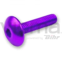 V PARTS (VICMA) КОМПЛЕКТ БОЛТІВ ВІТРОВИКИ M6X20 (6SZT.) КОЛІР FIOLETOWY (IMBUSOWA PLASKA)(TA620LI)