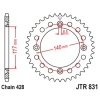 ЗАДНЯ ЗІРКА JR 831 46 YAMAHA YZ 80L\/S '84, '86-92 (83146JT) (LANC. 428) - зображення 1