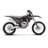 BLACKBIRD КОМПЛЕКТ НАЛІПОК (OKLEIN) KTM SX\/SXF '19-'22, EXC '20-'22 КОЛІР ЧОРНИЙ СІРИЙ MATT - зображення 3
