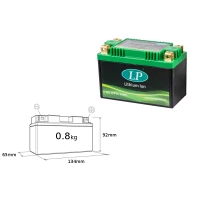 LANDPORT АКУМУЛЯТОР LITOWO-JONOWY LIFEPO4 LFP14 (134X65X92) (YTZ10S, YTZ12S, YTZ14S) (48 WH) (ВАГА 800G) (4)