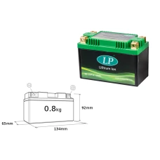LANDPORT АКУМУЛЯТОР LITOWO-JONOWY LIFEPO4 LFP14 (134X65X92) (YTZ10S, YTZ12S, YTZ14S) (48 WH) (ВАГА 800G) (4)