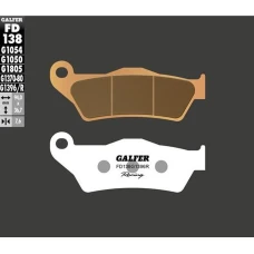 GALFER КОЛОДКИ ДИСКОВІ ТОРМОЗНІ KH181 SPIEK METALICZNY (КОЛІР ЗОЛОТИЙ) ВИКЛЮЧЕНИЙ ROAD RACING KTM SX/EXC '92-'20 (BREMBO)