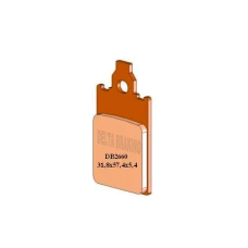 DELTA ДИСКОВІ ТОРМОЗНИЙ КОЛОДКИ, SINTERED, MALAGUTI / PIAGGIO / YAMAHA