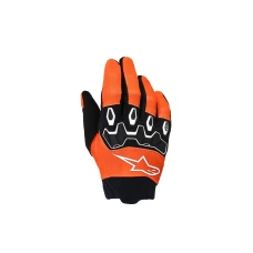 ALPINESTARS РУКАВИЦІ YOUTH ПОВНОЦІННЕ BORE V2 ORANGE/WHITE/BLACK L