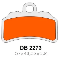 DELTA BRAKING КОЛОДКИ ДИСКОВІ ТОРМОЗНІ ПЕРІД MONTESA 4 COTA 260 '19-'20, COTA 301 RR '21-'22, TRS ONE 125, ONE 125/250/280/300 RR '19-'21