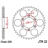 ЗАДНЯ ЗІРКА JR 3560 45 APRILIA SX 125 '08-'12, MX 125 '04-'07 (356045JT) (LANC. 520) - зображення 1