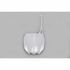 UFO TABLICA NA НОМЕР СТАРТОВИЙ YAMAHA YZ 125/250 '22-'23 YZF 250 '19-'23, YZF 450 '18-'22 КОЛІР БІЛИЙ