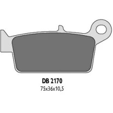 DELTA BRAKING КОЛОДКИ ДИСКОВІ ТОРМОЗНІ KH131 ЗАД - ZASTEPUJA DB2170MX-D І DB2170QD-D
