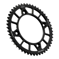 JT ЗІРОЧКА ЗАД 4486 47 АЛЮМІНІЙ RACELITE KTM SX 85 '04-'18, 105 XC '07-'11 (448647JTA) (LANC. 428) КОЛІР ЧОРНИЙ