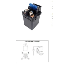 DZE РЕЛЕ СТАРТЕРА YAMAHA FZ 16 (160); FZ 25 (250) (54B-H1940-01; 21C-H1940-00) (150A)