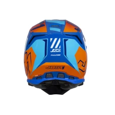 JUST1 ШОЛОМ J-22 F FALCON ORANGE/BLUE L