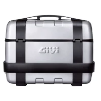 GIVI 46 LITRE ТОП-CASE ЧОРНИЙ WITH АЛЮМІНІЄВІ FINISH WITH ТОП ВІДКРИТТЯ