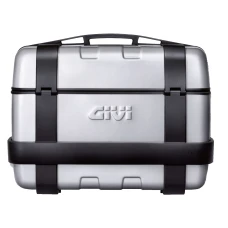 GIVI 33 LITRE ТОП-CASE ЧОРНИЙ WITH АЛЮМІНІЄВІ FINISH WITH ТОП ВІДКРИТТЯ