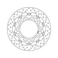 BREMBO SERIE ORO BRAKEDISC ПЛАВАЮЧИЙ