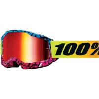 100 ПРОЦЕНТ ОКУЛЯРИ ACCURI 2 KB43 - KEN BLOCK EDITION DSPRAY КОЛІР NIEBIESKI/ROZOY/ZOLTY ХВІРТКА ЧЕРВОНА ЗЕРКАЛО