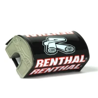 RENTHAL GABKA NA КЕРМА FATBAR BLACK/RED КОЛІР ЧОРНИЙ/ЧЕРВОНИЙ Z ЛОГОТИП RENTHAL