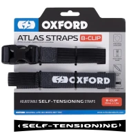 OXFORD РЕМНІ TRANSPORTOWE ATLAS B-CLIP 26MM X 1.2M 2 ШТУКИ W КОМПЛЕКТІ КОЛІР СІРИЙ