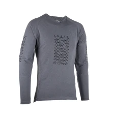 LEATT (НОВИНКА 2023) СОРОЧКА ROWEROWA MTB GRAVITY 2.0 JERSEY TITANIUM КОЛІР СІРИЙ РОЗМІР S