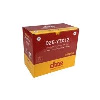 DZE АКУМУЛЯТОР ZELOWY YTX12 12V 10AH 180A 150X87X105 BEZOBSLUGOWY - ZALANY (12)