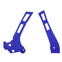 POLISPORT КРИШКИ РАМИ (КОМПЛЕКТ) YAMAHA YZ 125/250 '05-'21; FANTIC XE/XX 125 '21' КОЛІР СИНІЙ
