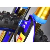 SCAR RACING КРОНШТЕЙН (МОНТАЖ) ПРОВОДИ ТОРМОЗНОЇ ПЕРІД YAMAHA HONDA KAWASAKI SUZUKI FANTIC КОЛІР СИНІЙ - зображення 2