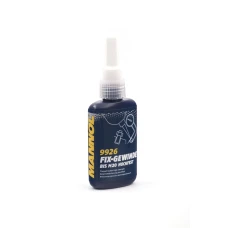 MANNOL FIX-GEWINDE HOCHFEST - КЛЕЙ DO GWINTOW, ЧЕРВОНИЙ 'МІЦНИЙ' 50ML (9926) (144)