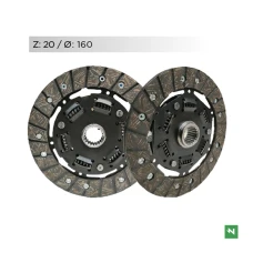 NEWFREN ДИСКИ ЗЧЕПЛЕННЯWE MOTO GUZZI NEVADA 350 '92-'97; V 35 '92-'01; NEVADA 750 '98-'10; BREVA 750 '03-'09 (СУХЕ ЗЧЕПЛЕННЯ)