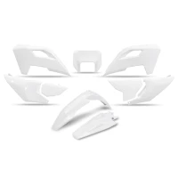UFO 2024/11 КОМПЛЕКТ ПЛАСТІКОВ HUSQVARNA TE 150 / 250 / 300 '24-'25, FE 250 / 350 / 450 / 501 '24-'25 КОЛІР OEM '25 БІЛИЙ