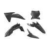 RACETECH (RTECH) 2024\/12  PLASTIC KIT 5 PCS  BLACK KTM SX 65 2024=>2025 - зображення 1