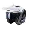 KENNY RACING 2025 ШОЛОМ ВІДКРИТИЙ JET МОДЕЛЬ MILES GRAPHIC WHITE\/GREY КОЛІР BIALY\/SZARY\/CZARNY РОЗМІР S ( 55 - 56 CM ) - зображення 2