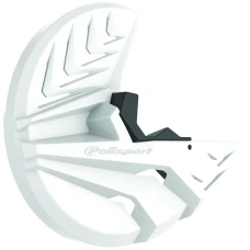 POLISPORT DISK W/BOTTOM ВИЛКА PROT KX250F(13-19) KX450F(15-18) WHITE/BLACK (8)