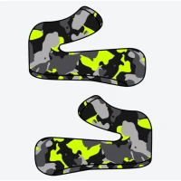 AIROH AVIATOR 3 WASHABLE CHEEK КОЛОДКИ CAMO GREY/YELLOW S