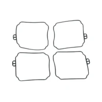 TOURMAX ПРОКЛАДКА KOMORY PLYWAKOWEJ КАРБЮРАТОРА (4 ШТУКИ.) YAMAHA XV 125 '97-'00, XV 250 '89-'99, XVS 250 '01-'04, XJ 600 '95-'02, XVS 650 '97-'06, XVZ 1300 '96-'00 (MADE IN JAPAN) (ГУМА VITON FLUOROCARBON) - ЗАМІНЮЄ FBG-213