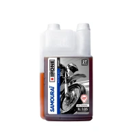 IPONE SAMOURAI SPORT 2T МАСТИЛО DO MIESZANKI 100% SYNTETYK 1L TRUSKAWKA- ЗАМІНЮЄ 800090