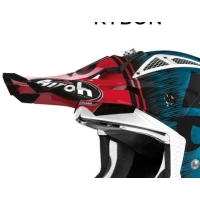 AIROH AVIATOR ACE PEAK KYBON BLUE/RED БЛИСК