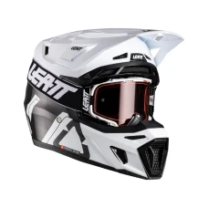 LEATT ШОЛОМ KIT MOTO 9.5 L 59-60CM CARBON/WHITE V26
