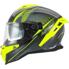 APEX ШОЛОМ FI200 MADRID GREY/YELLOW L