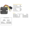 DZE РЕГУЛЯТОР НАПРУГИ POLARIS SPORTSMAN EFI 700\/800 '05-'06 (12V\/35A) (4011100, 4010538) (ESR819) - зображення 1