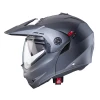 CABERG ШОЛОМ SZCZEKOWY FLIP-UP ENDURO МОДЕЛЬ TOURMAX X КОЛІР СІРИЙ МАТОВА - GUNMETAL РОЗМІР XL - зображення 3