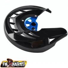 FM-PARTS ЗАХИСТ ТОРМОЗА ДИСКА ПЕРІД KTM '15-22'; HUSQVARNA '15-22' КОЛІР CZARNO СИНЯ