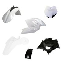 POLISPORT КОМПЛЕКТ ПЛАСТІКОВ KTM SX 65 '12-'15 КОЛІР БІЛИЙ